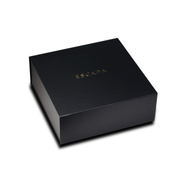 High End Black Foldable Magnet Empty Box Packaging